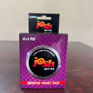 Josh Dotted Condoms - Pack Of 3*12