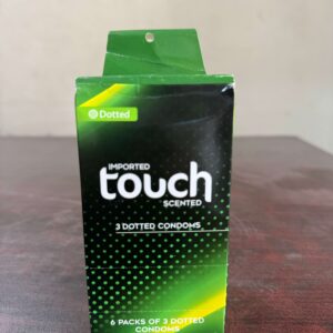 Touch Dotted Green Condoms