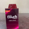 Touch Ribbed Condoms Red