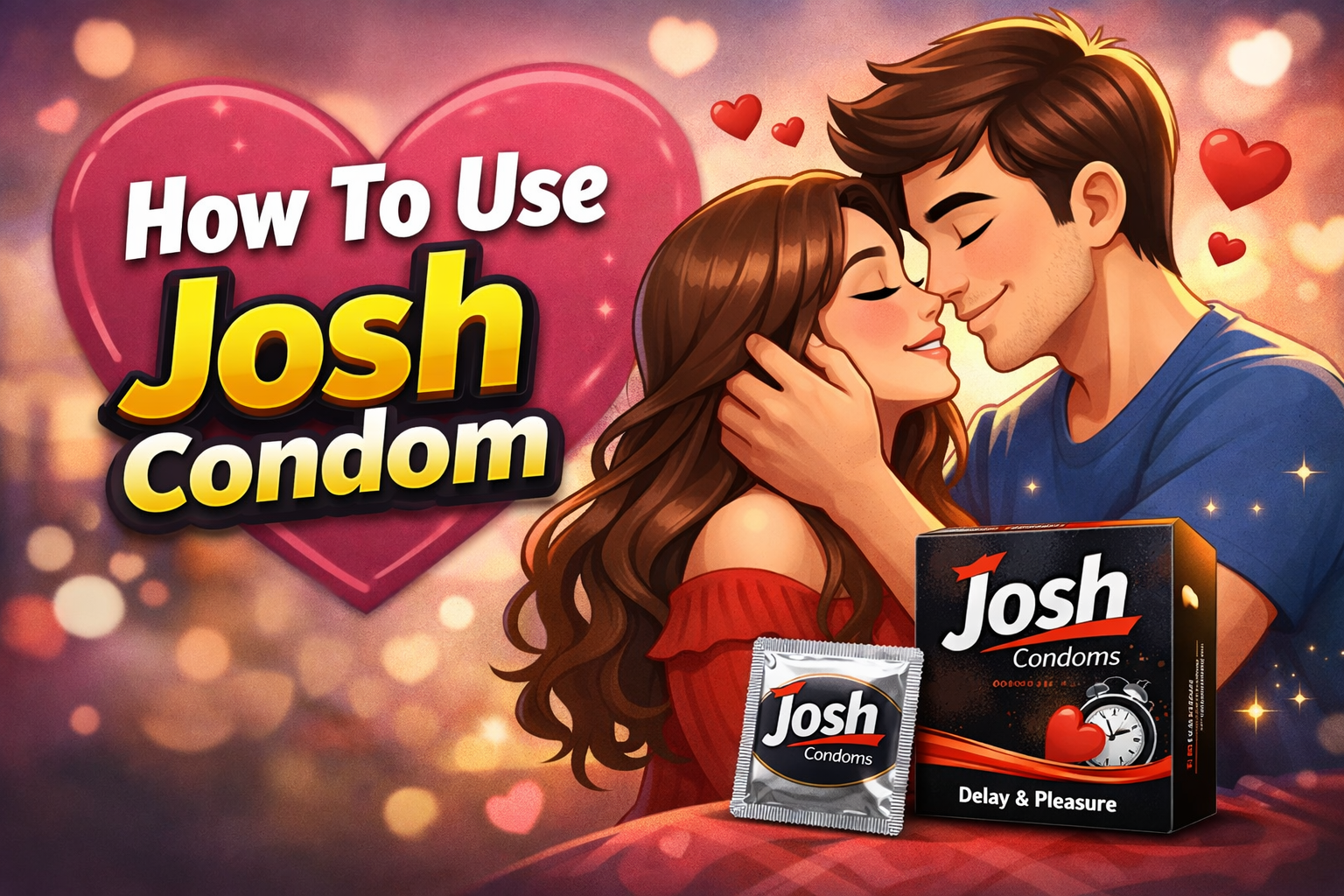How To Use Josh Condom