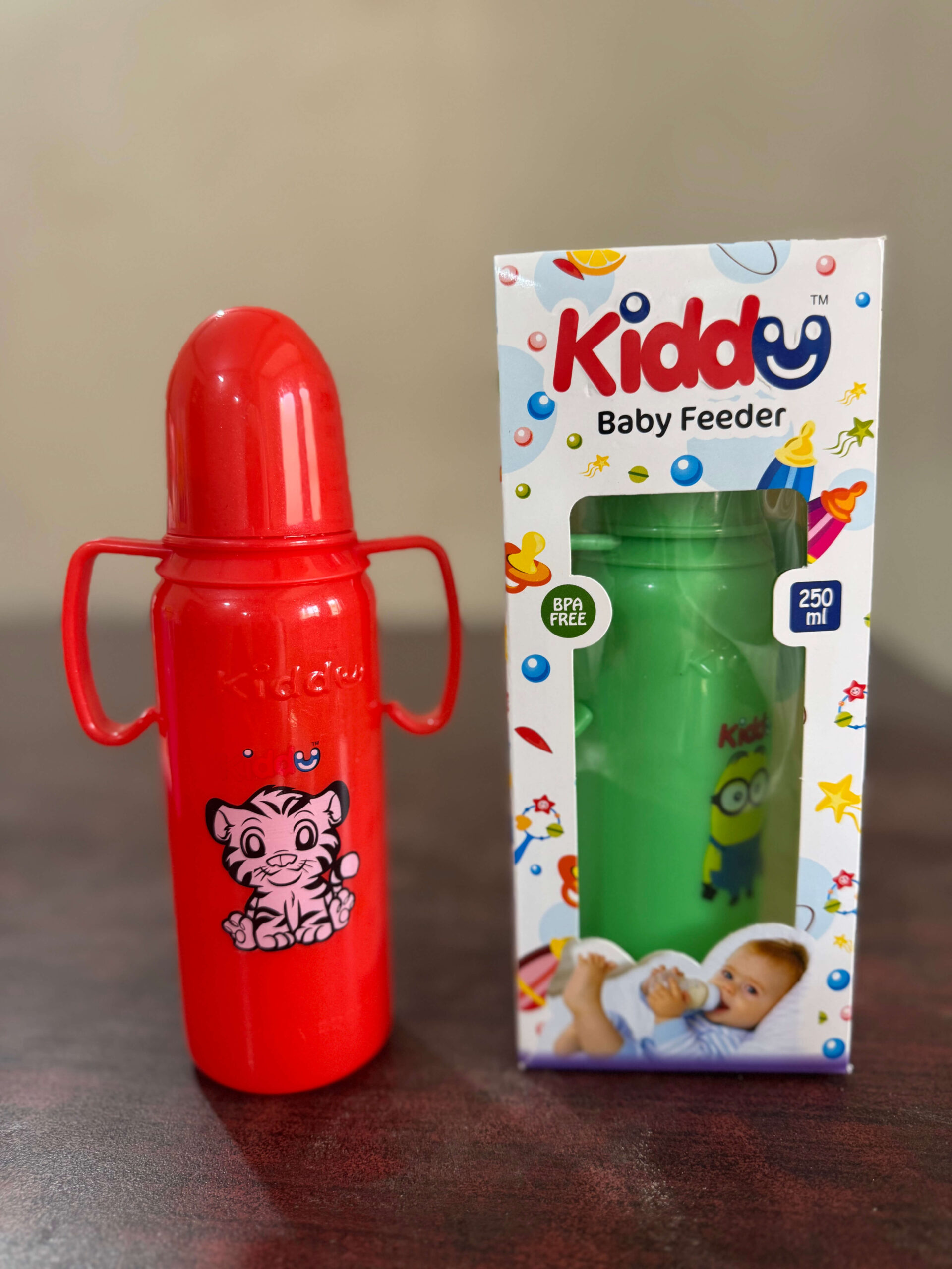 Kiddu Baby Feeder 250 ML - 6Pcs