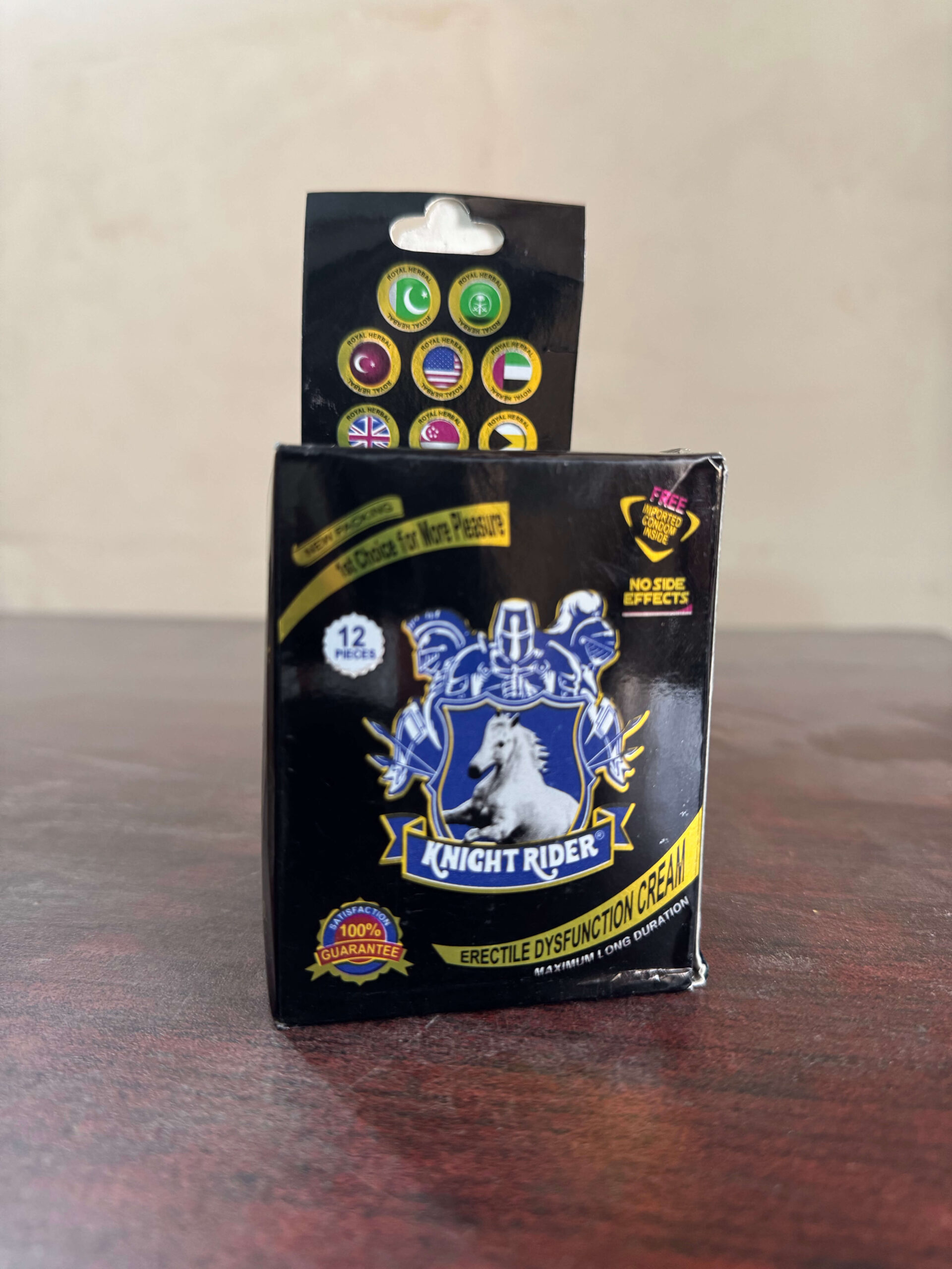 Knight Rider Extra Timing Condoms - Pack of 12 (1)