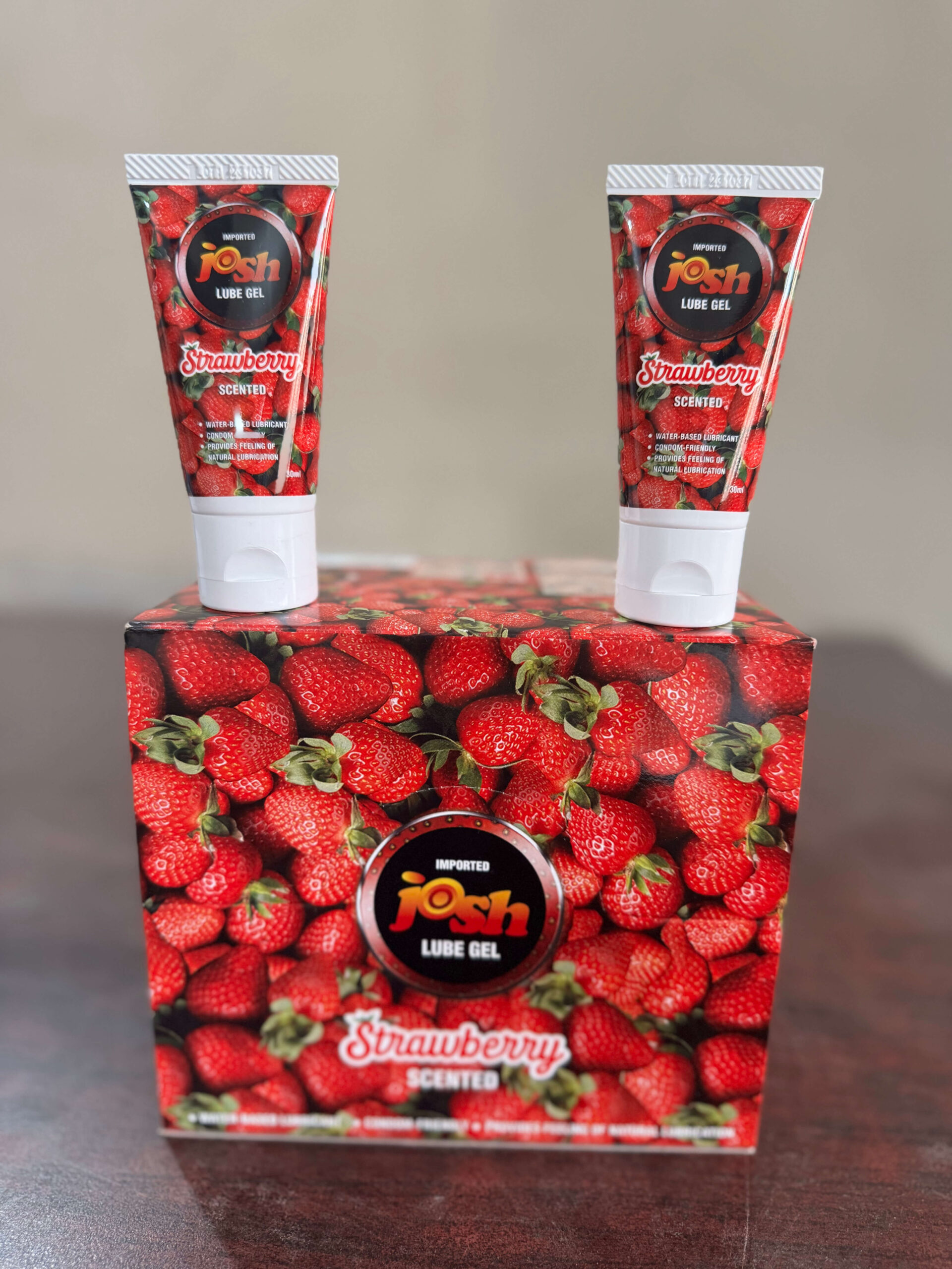 Lube Gel by Josh Strawberry Scented