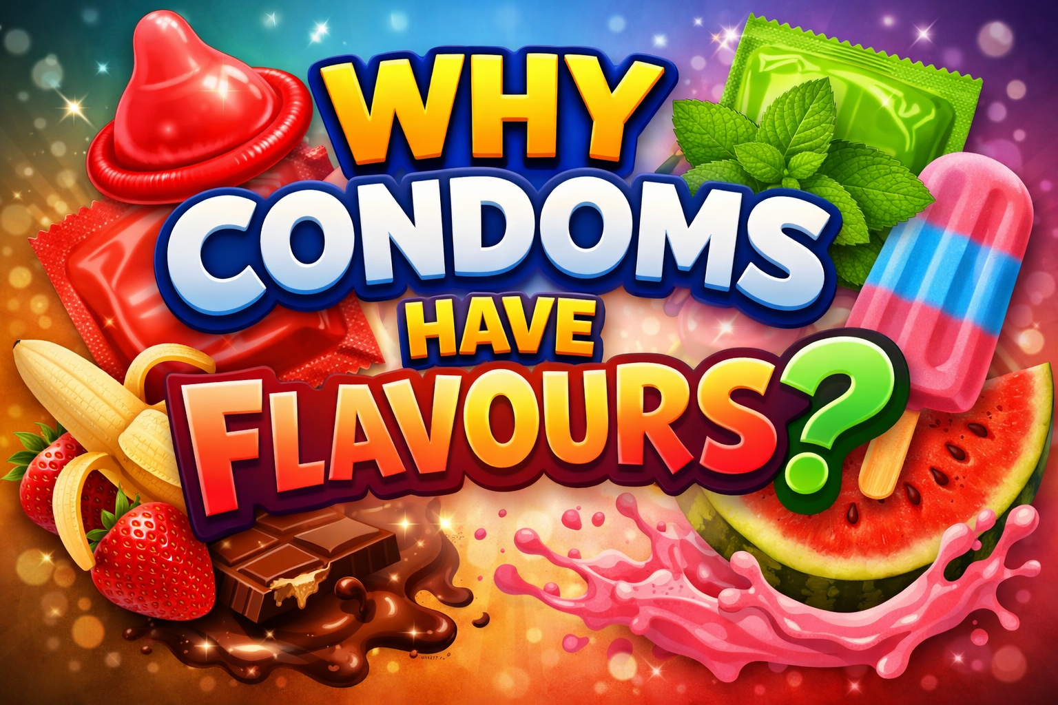 Why Condoms Have Flavours