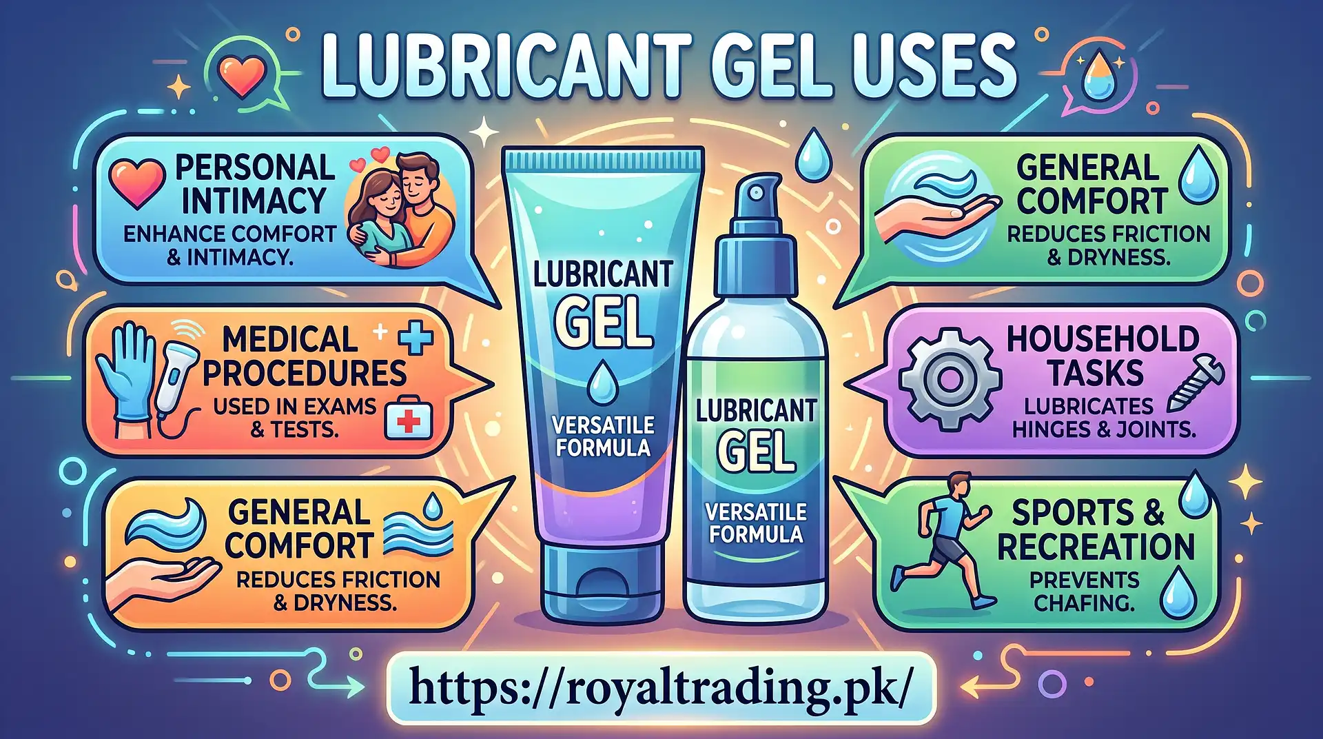 Lubricant Gel Uses
