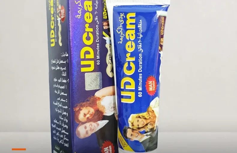 UD Cream delay cream tube and box